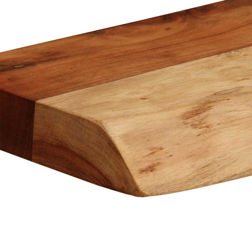 Étagères murales 2 pcs 40x20x3,5 cm bois massif d'acacia - XIOS