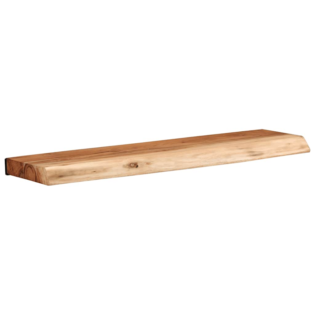 Étagères murales 2 pcs 60x20x3,5 cm bois massif d'acacia - XIOS