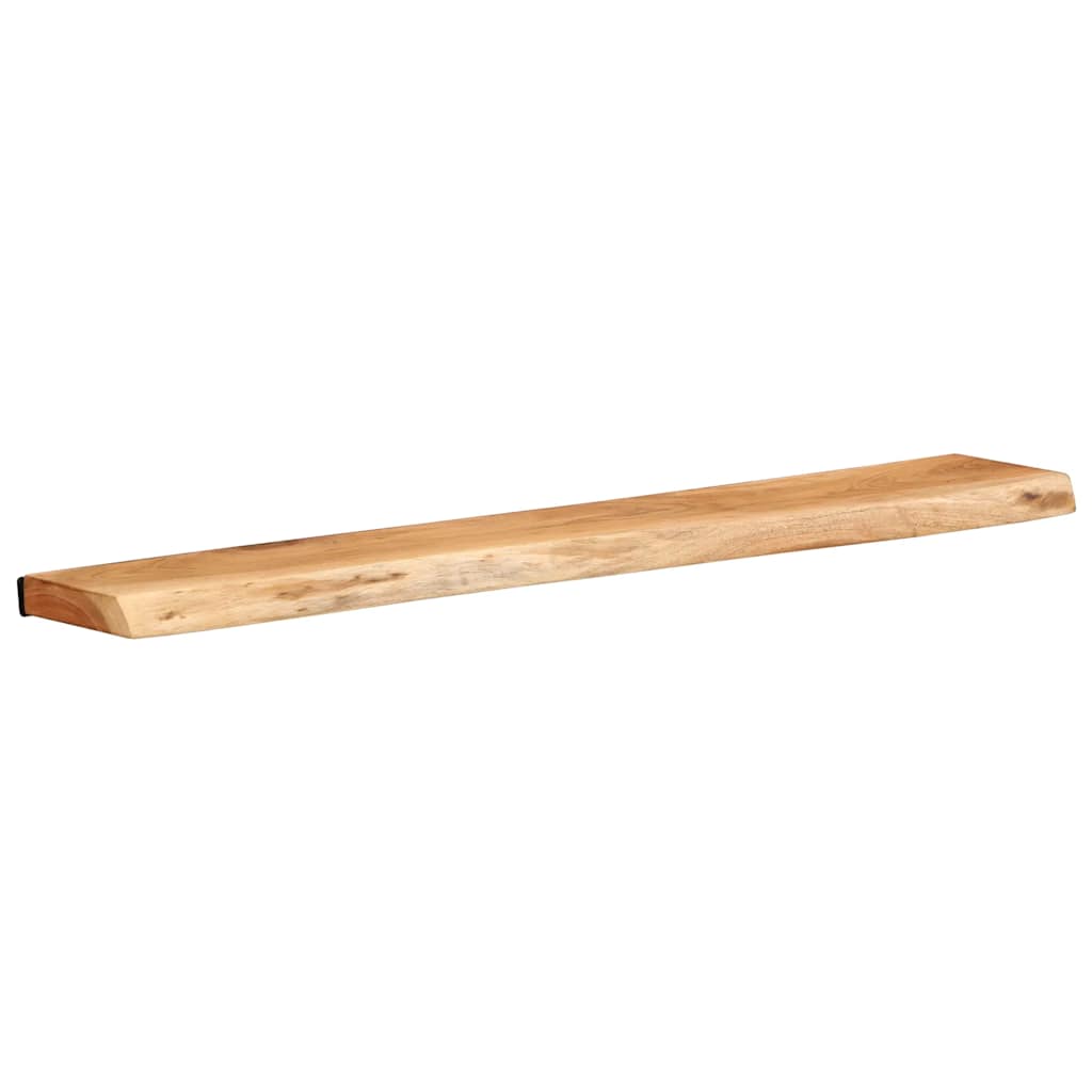 Étagères murales 2 pcs 100x20x3,5 cm bois massif d'acacia - XIOS