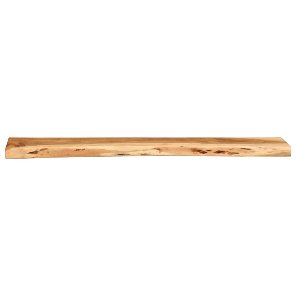 Étagères murales 2 pcs 100x20x3,5 cm bois massif d'acacia - XIOS