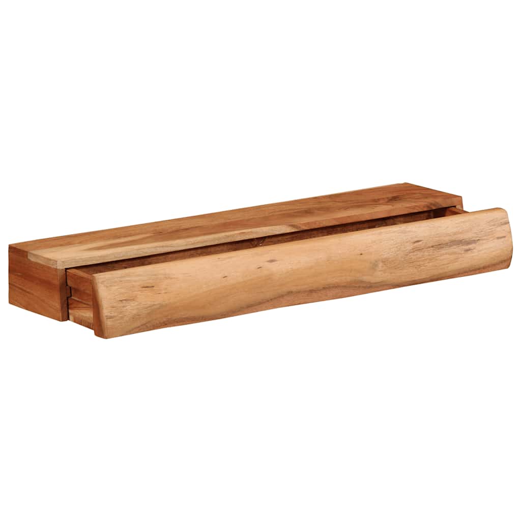 Étagères murales 2 pcs 60x17x8 cm bois massif d'acacia - XIOS