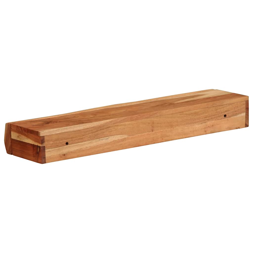 Étagères murales 2 pcs 60x17x8 cm bois massif d'acacia - XIOS
