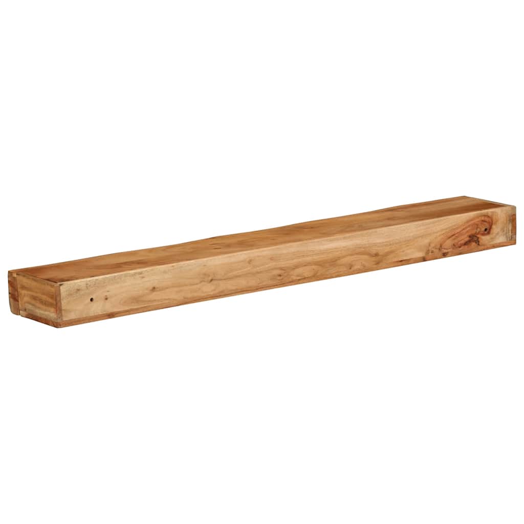 Étagères murales 2 pcs 100x17x8 cm bois massif d'acacia - XIOS