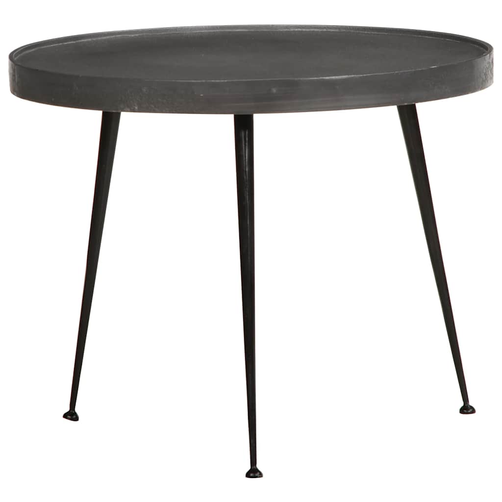 Table basse 2 pcs en bois d'ingénierie noir - XIOS