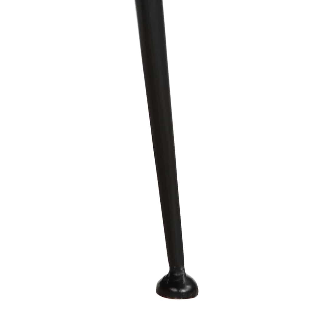 Table basse 2 pcs en bois d'ingénierie noir - XIOS