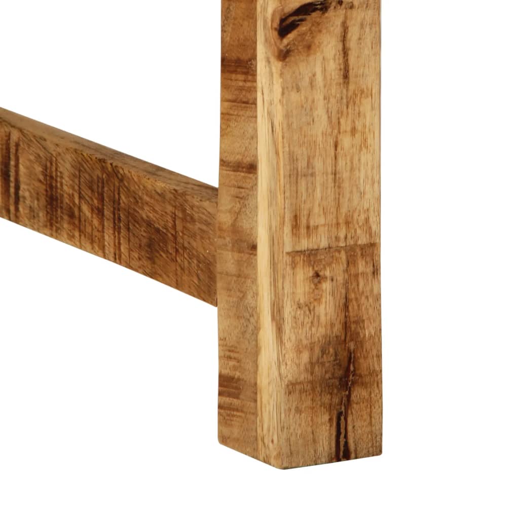 Tables d'appoint gigognes 3 pcs bois de manguier massif brut - XIOS