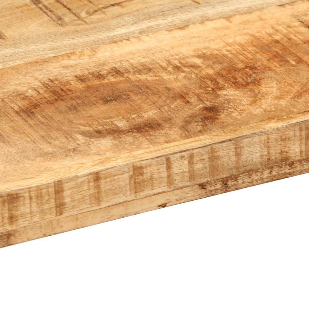 Tables d'appoint gigognes 3 pcs bois de manguier massif brut - XIOS