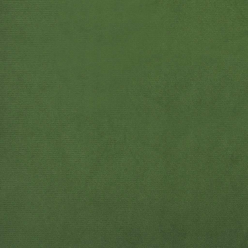 Canapé-lit à 2 places vert foncé velours - XIOS