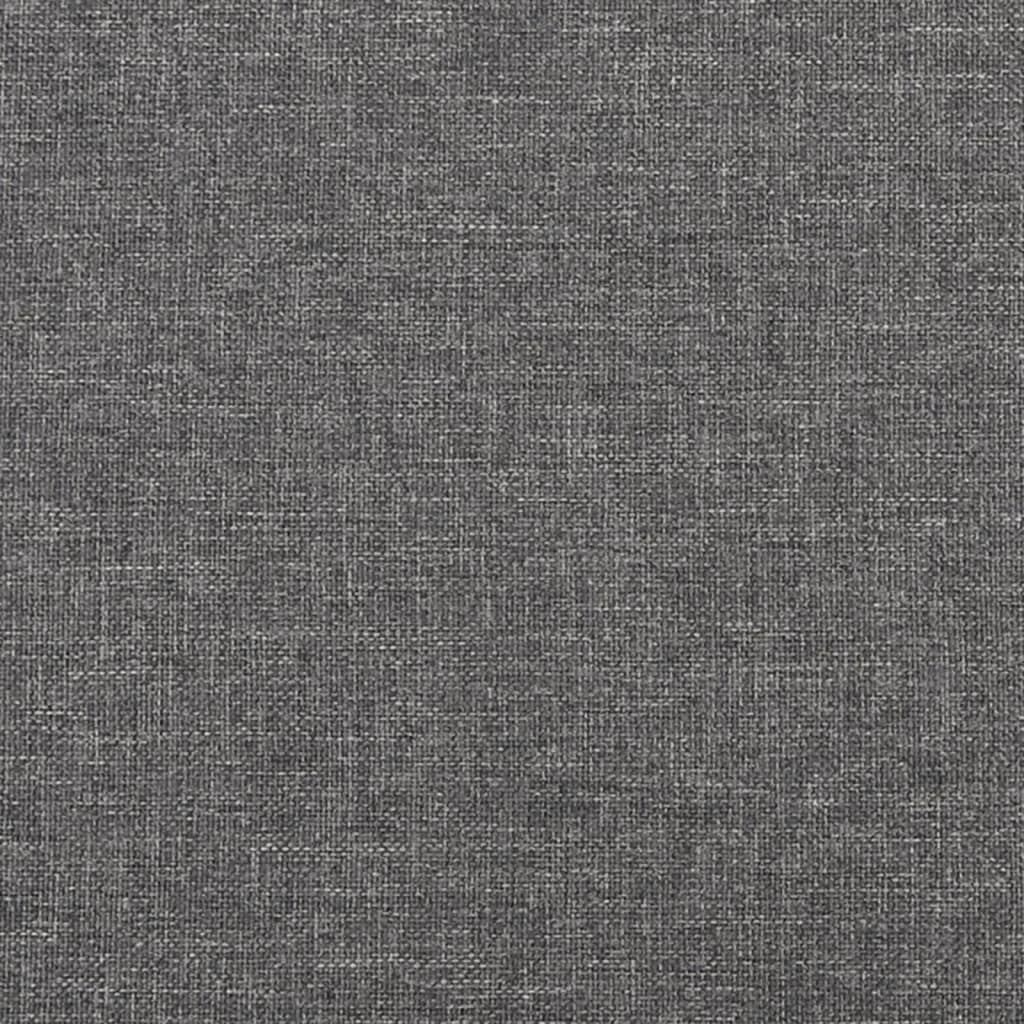 Canapé-lit à 2 places avec deux oreillers gris clair tissu - XIOS
