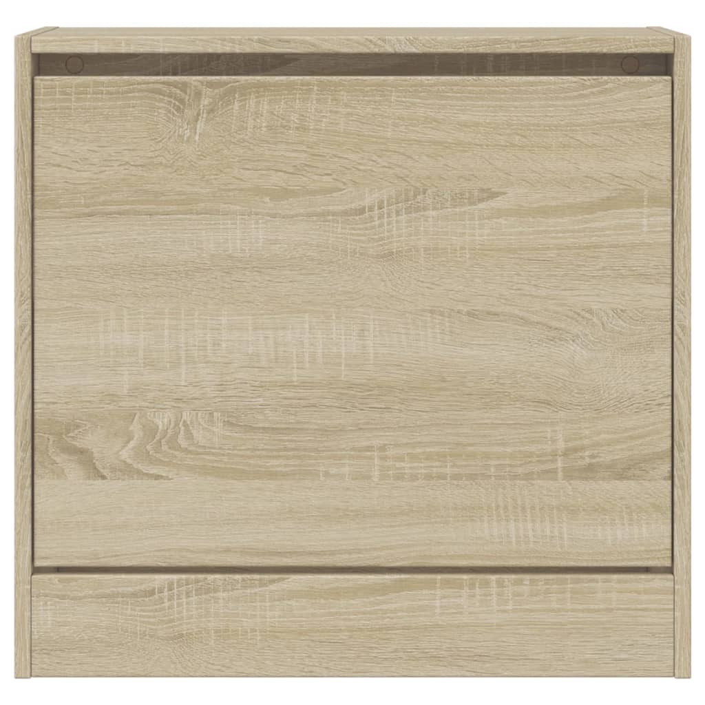 Armoire à chaussures chêne sonoma 60x21x57 cm bois d'ingénierie - XIOS
