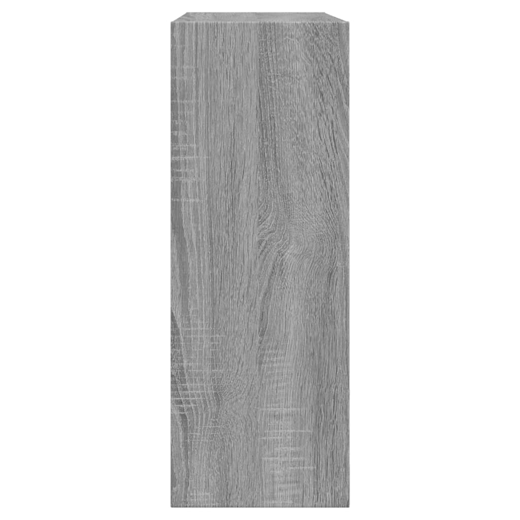 Armoire à chaussures sonoma gris 60x21x57 cm bois d'ingénierie - XIOS