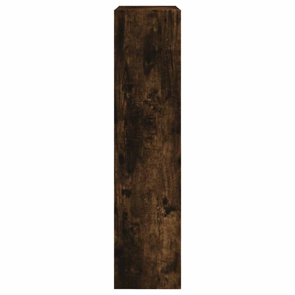 Armoire à chaussures chêne fumé 60x21x87,5 cm bois d'ingénierie - XIOS