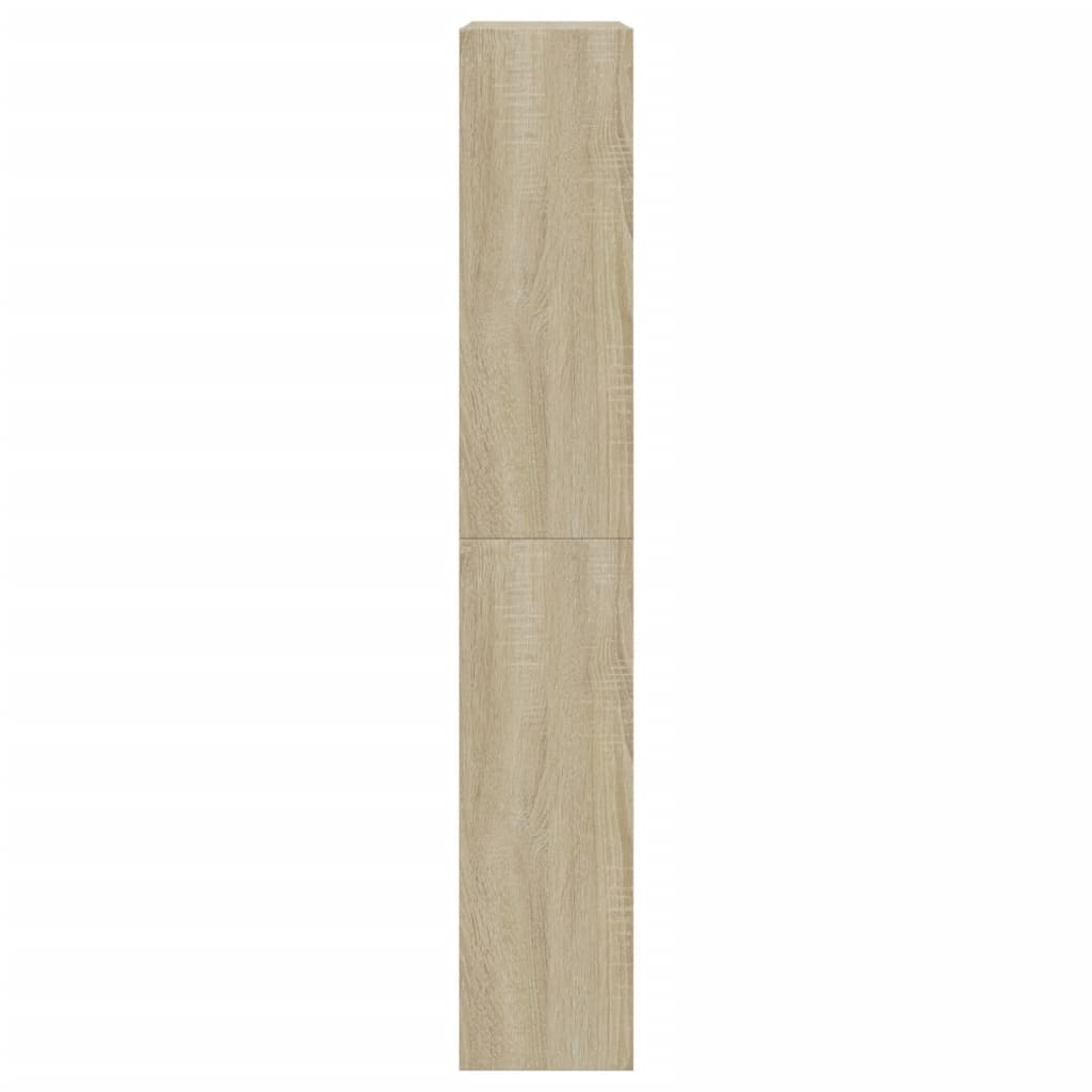 Armoire à chaussures chêne sonoma 60x21x125,5cm bois ingénierie - XIOS