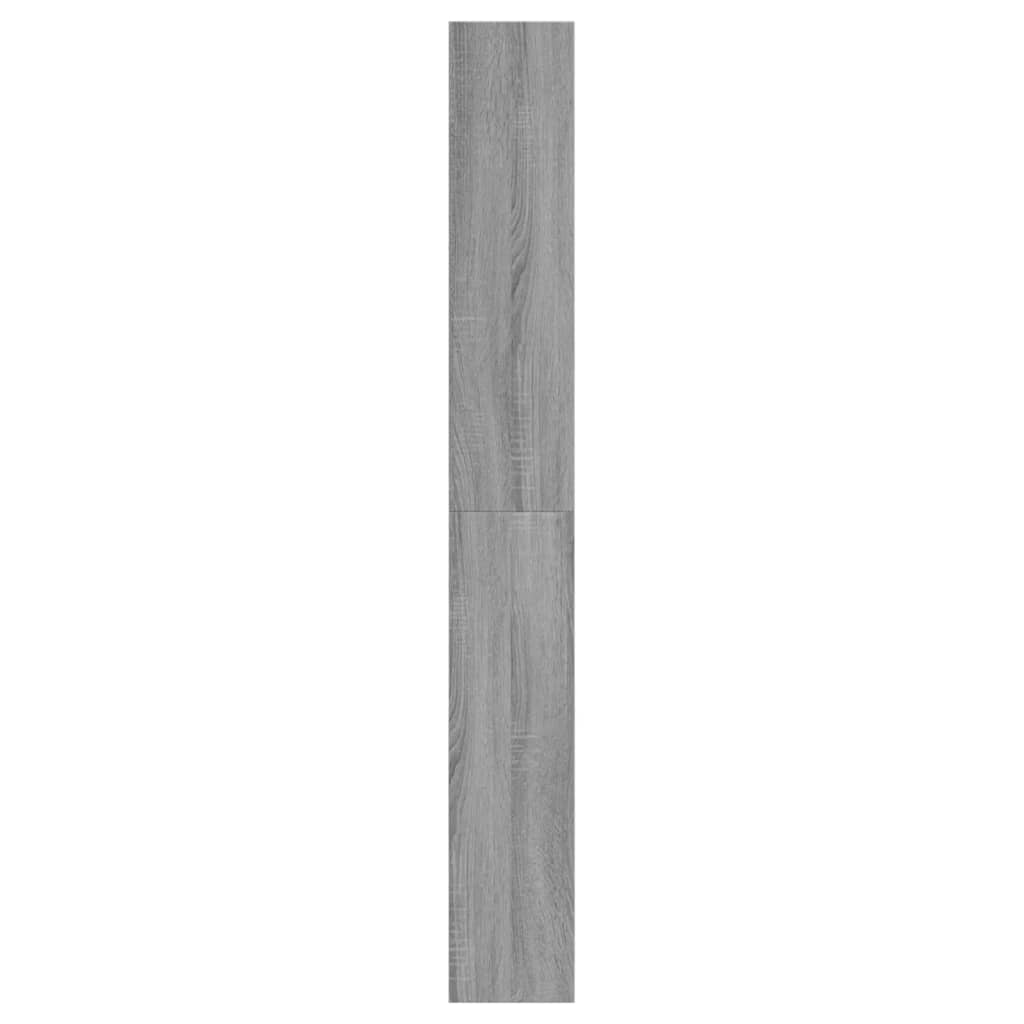 Armoire à chaussures sonoma gris 60x21x163,5 cm bois ingénierie - XIOS
