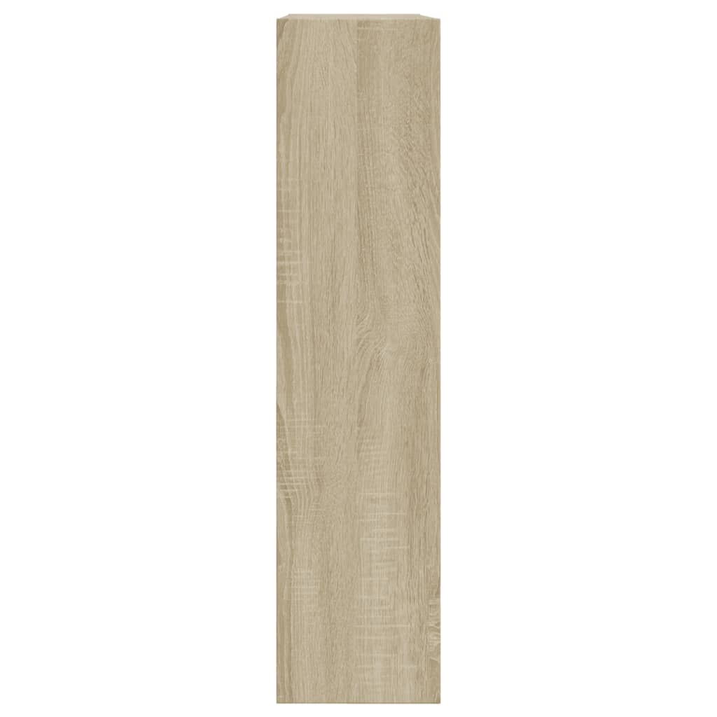Armoire à chaussures chêne sonoma 80x21x87,5 cm bois ingénierie - XIOS