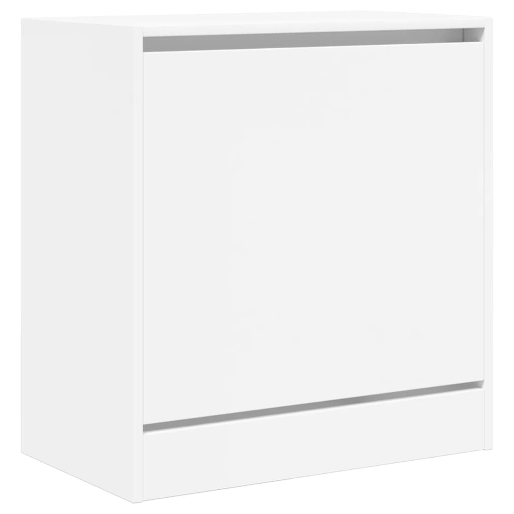 Armoire à chaussures blanc 60x34x63,5 cm bois d'ingénierie - XIOS