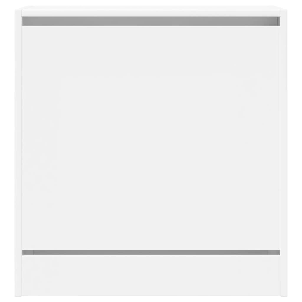 Armoire à chaussures blanc 60x34x63,5 cm bois d'ingénierie - XIOS