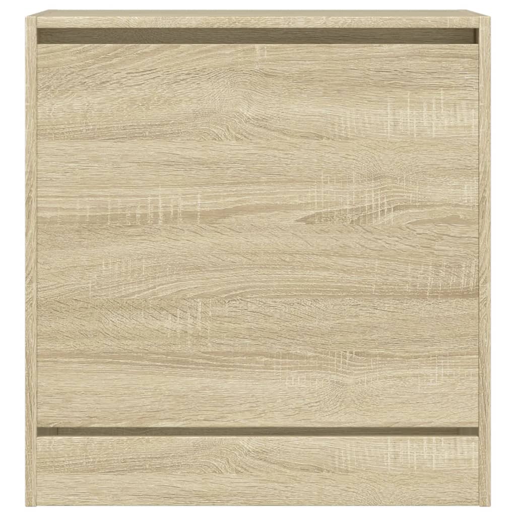 Armoire à chaussures chêne sonoma 60x34x63,5 cm bois ingénierie - XIOS