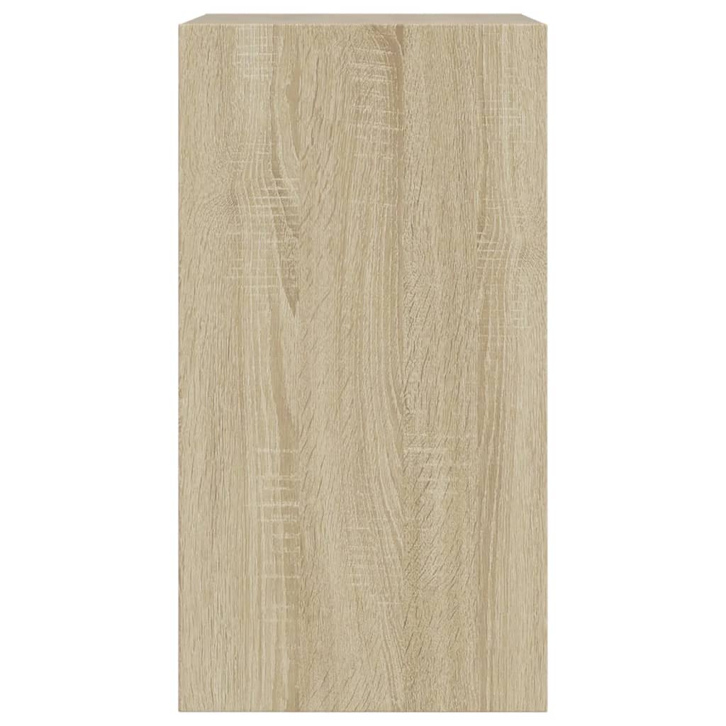 Armoire à chaussures chêne sonoma 60x34x63,5 cm bois ingénierie - XIOS