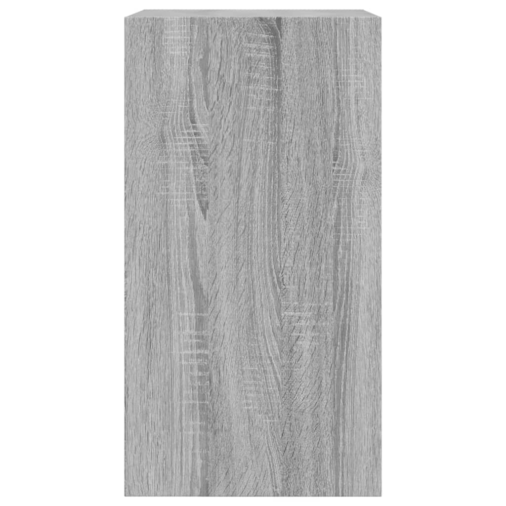 Meuble à chaussures sonoma gris 60x34x63,5 cm bois d'ingénierie - XIOS