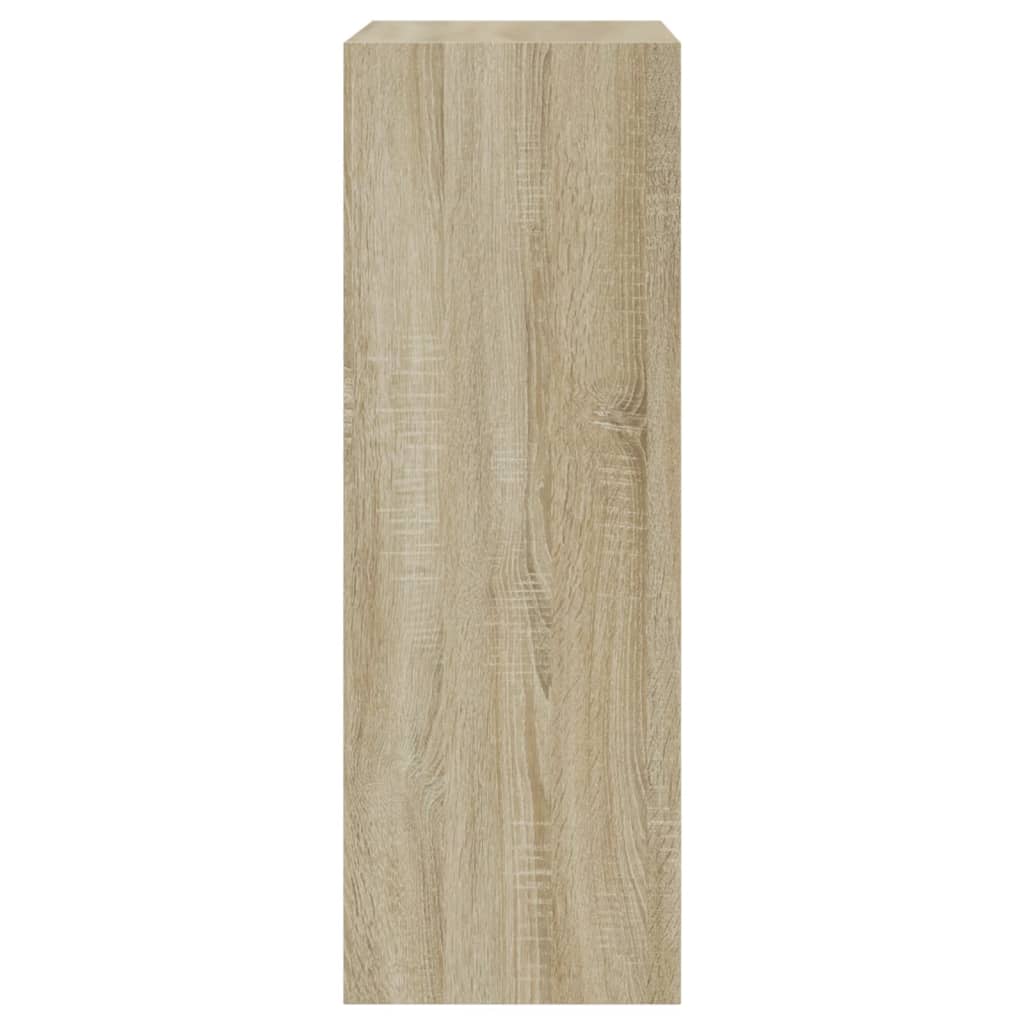 Armoire à chaussures chêne sonoma 60x34x96,5 cm bois ingénierie - XIOS