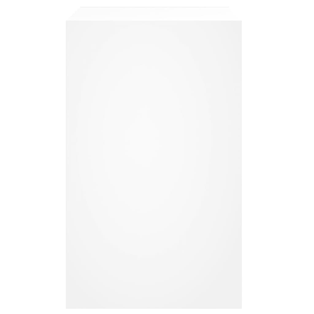 Armoire à chaussures blanc 60x42x69 cm bois d'ingénierie - XIOS