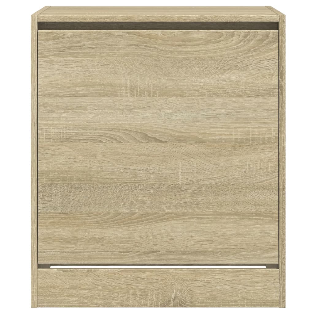 Armoire à chaussures chêne sonoma 60x42x69 cm bois d'ingénierie - XIOS