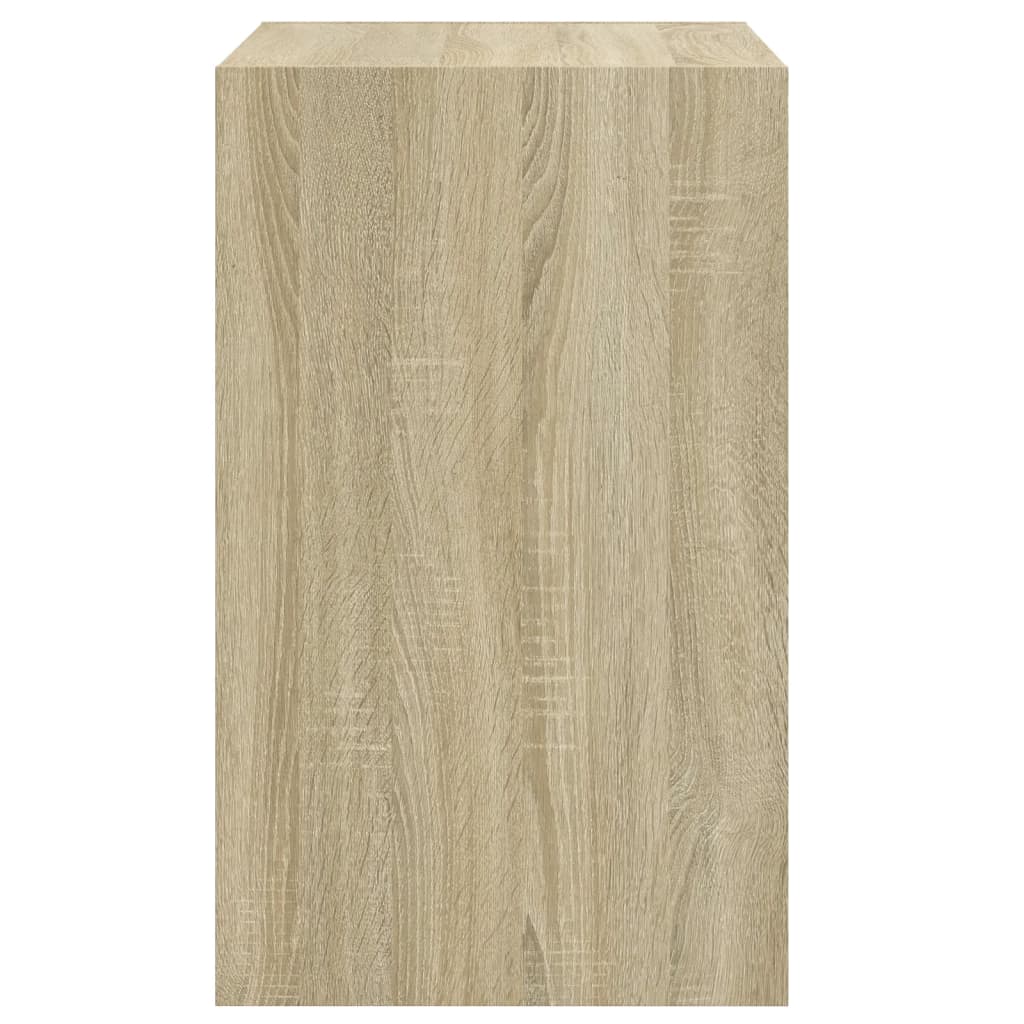 Armoire à chaussures chêne sonoma 60x42x69 cm bois d'ingénierie - XIOS