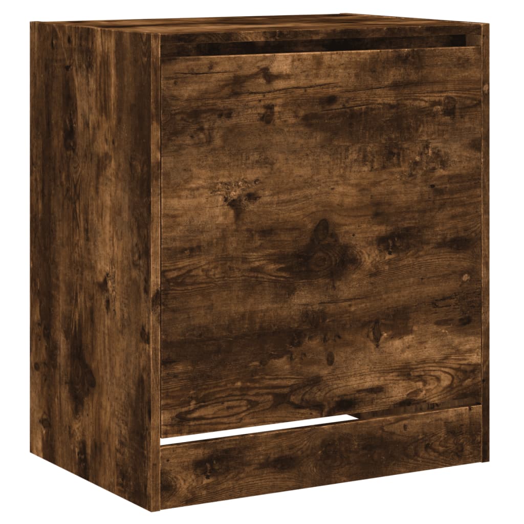 Armoire à chaussures chêne fumé 60x42x69 cm bois d'ingénierie - XIOS