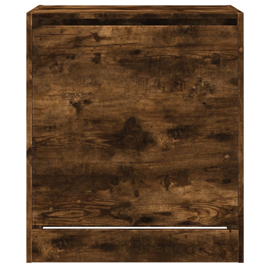 Armoire à chaussures chêne fumé 60x42x69 cm bois d'ingénierie - XIOS