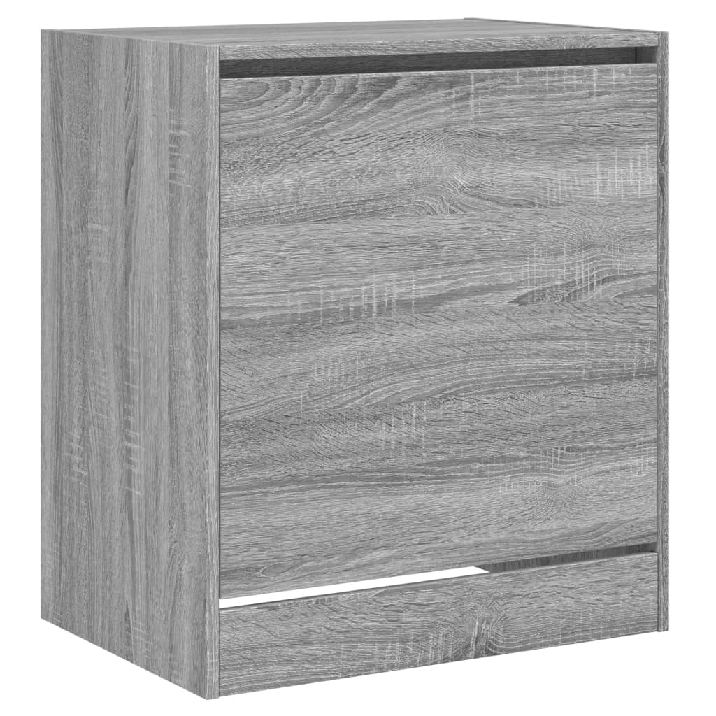 Armoire à chaussures sonoma gris 60x42x69 cm bois d'ingénierie - XIOS