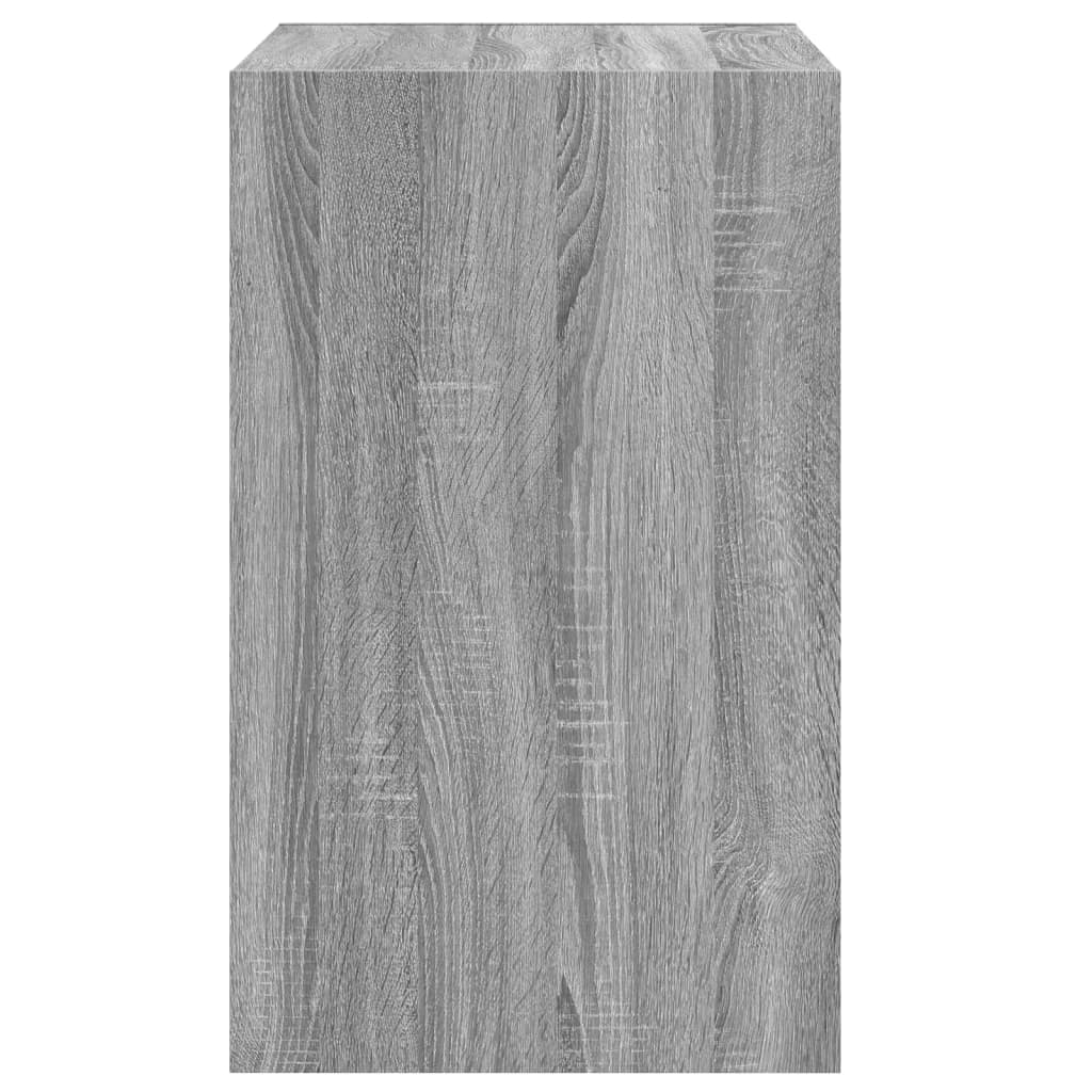 Armoire à chaussures sonoma gris 60x42x69 cm bois d'ingénierie - XIOS