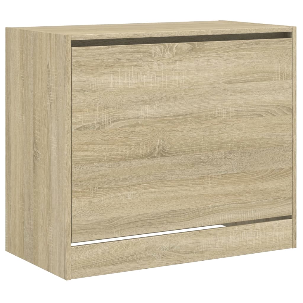 Armoire à chaussures chêne sonoma 80x42x69 cm bois d'ingénierie - XIOS