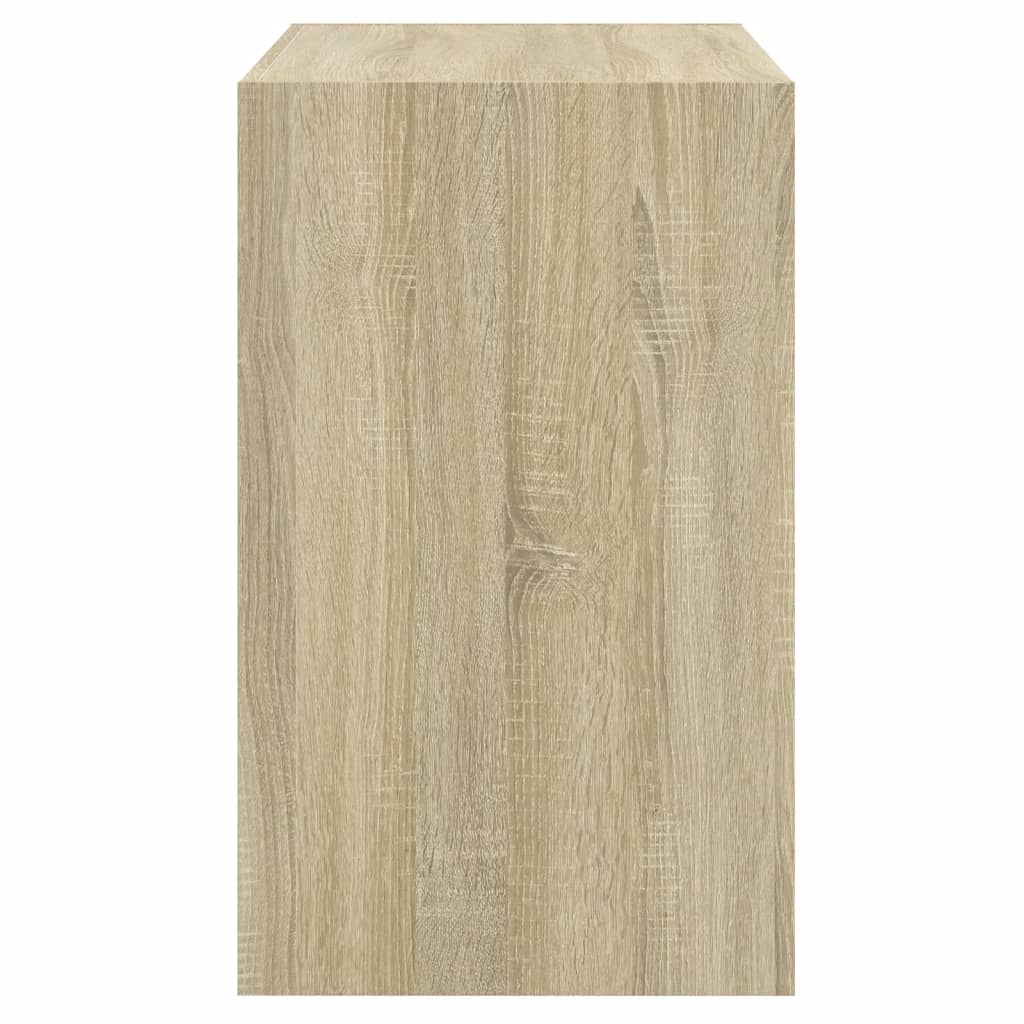 Armoire à chaussures chêne sonoma 80x42x69 cm bois d'ingénierie - XIOS