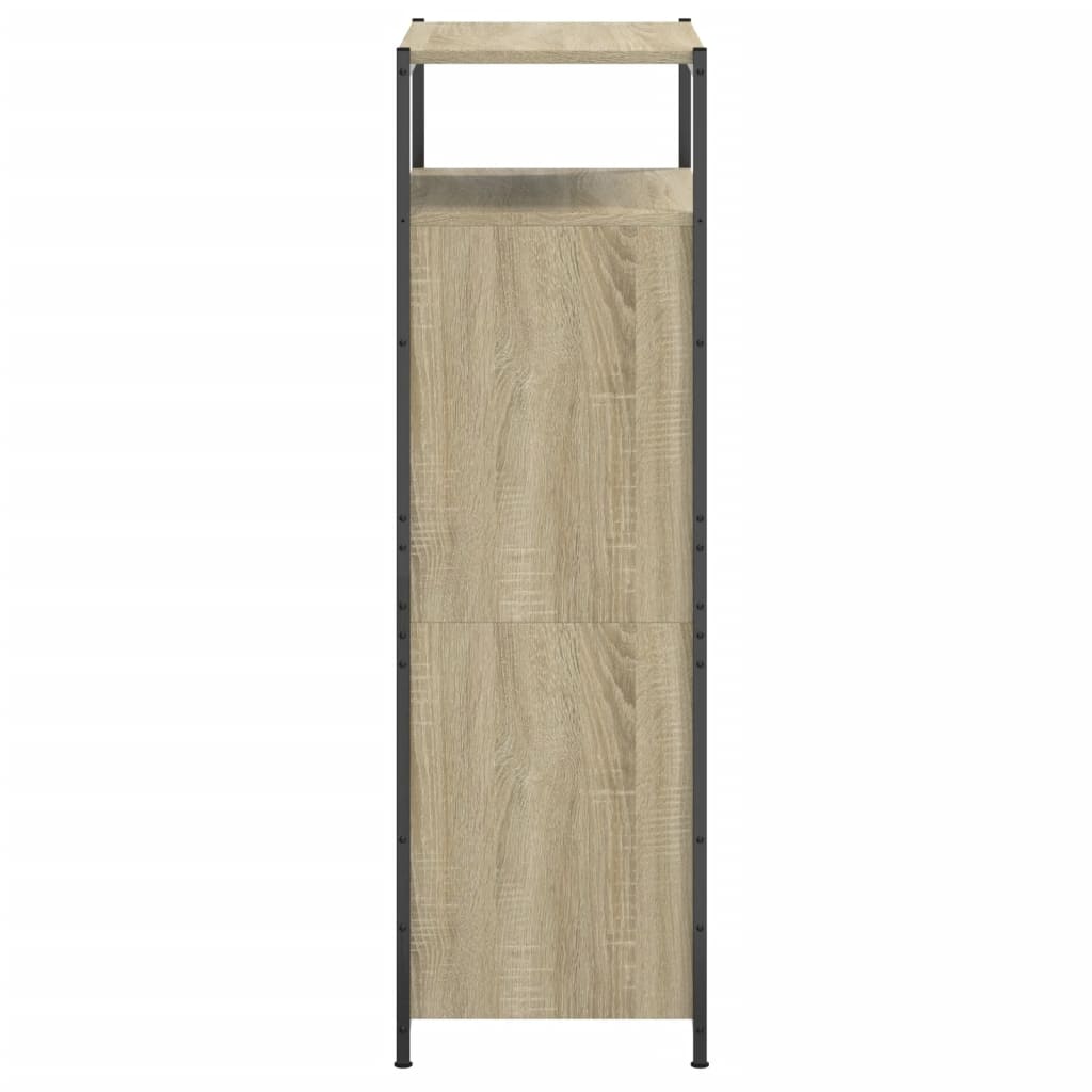 Armoire à chaussures chêne sonoma 60x34x112cm bois d'ingénierie - XIOS