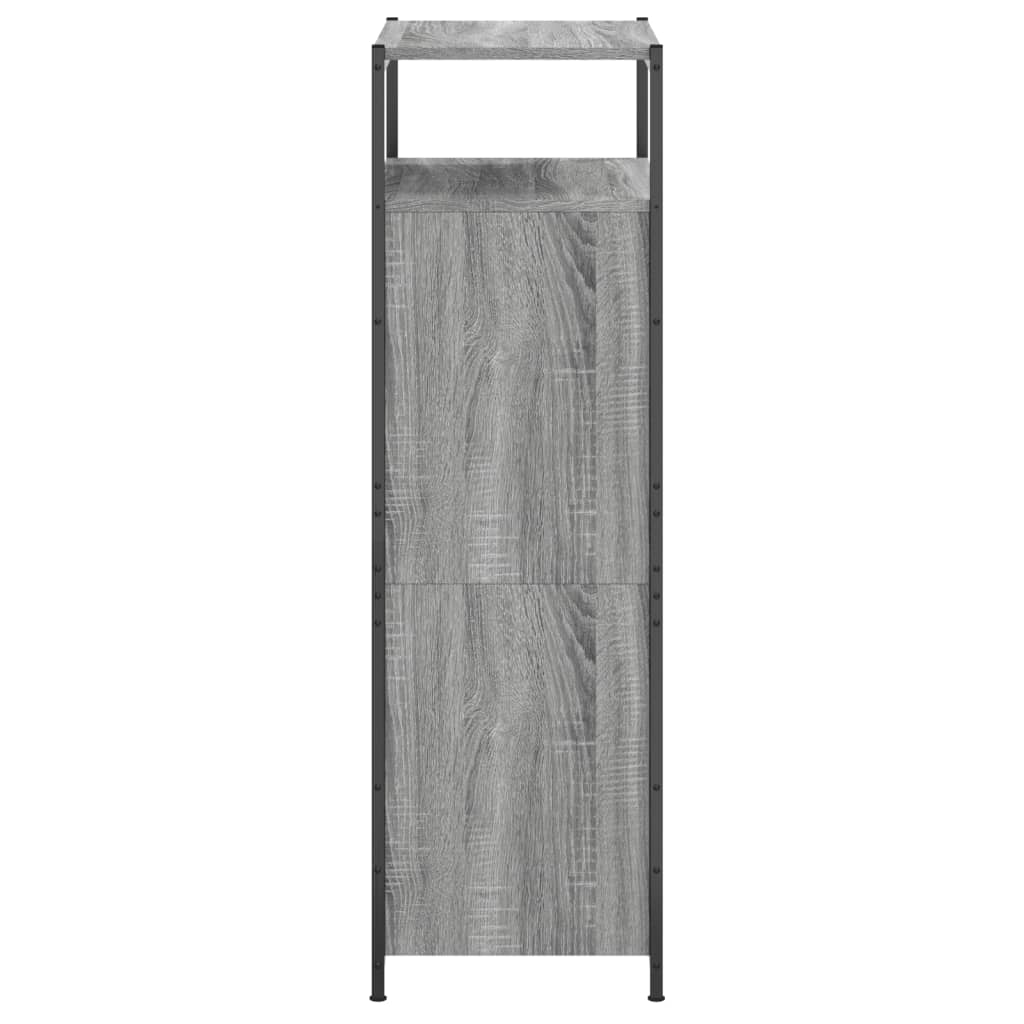 Armoire à chaussures Sonoma gris 60x34x112 cm Bois d'ingénierie - XIOS