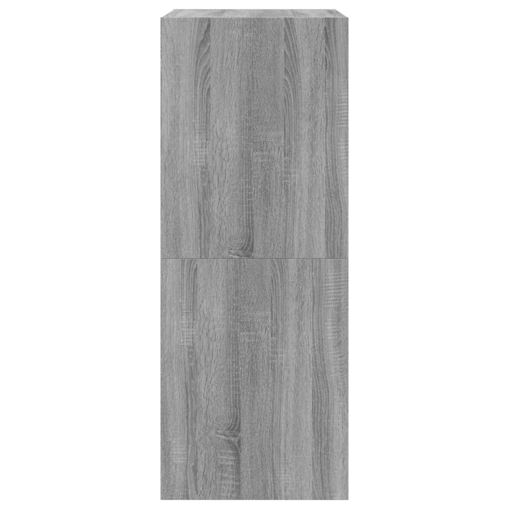 Armoire à chaussures 2 tiroirs rabattables sonoma gris - XIOS