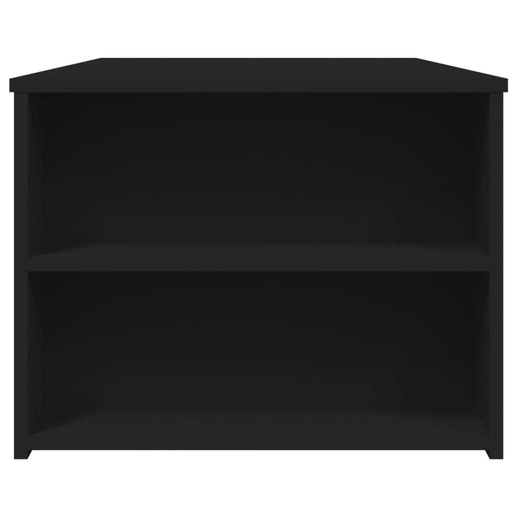 Table basse noir 102x55x42 cm bois d'ingénierie - XIOS