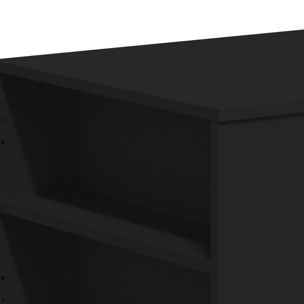 Table basse noir 102x55x42 cm bois d'ingénierie - XIOS