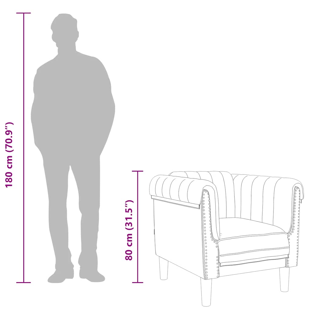 Fauteuil jaune velours - XIOS