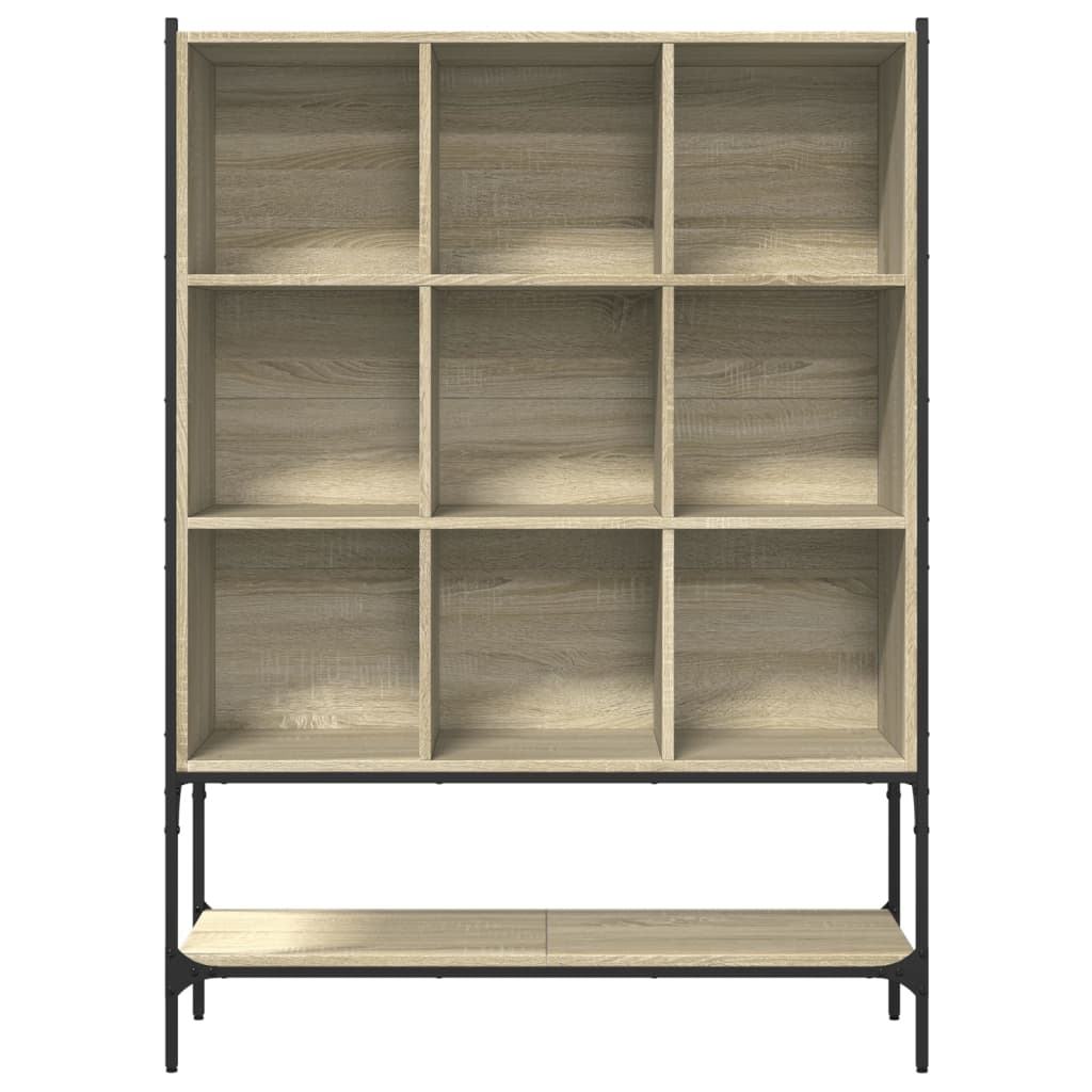 Bibliothèque chêne sonoma 102x30x141,5 cm bois d'ingénierie - XIOS