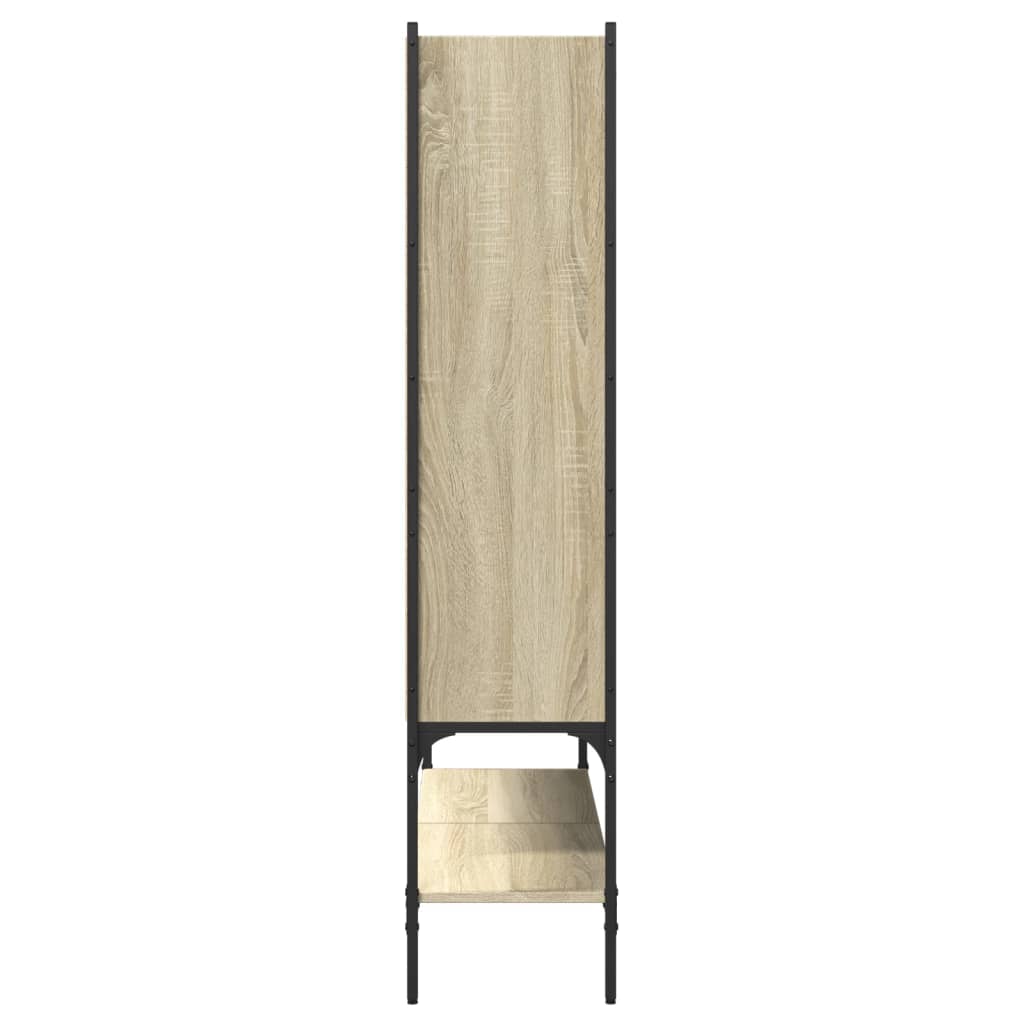 Bibliothèque chêne sonoma 102x30x141,5 cm bois d'ingénierie - XIOS