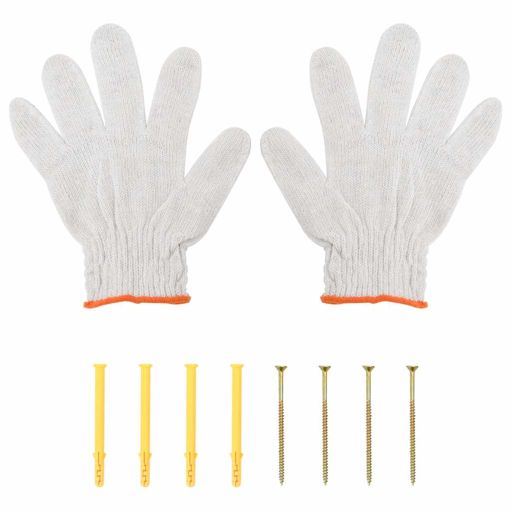 Étagère murale 75x30x31 cm argenté acier inoxydable - XIOS