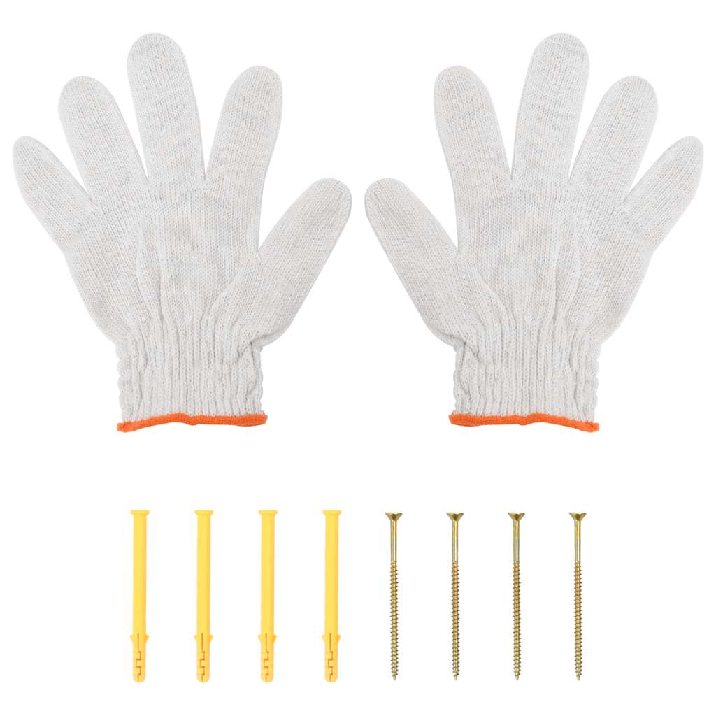 Étagère murale 50x30x31 cm argenté acier inoxydable - XIOS