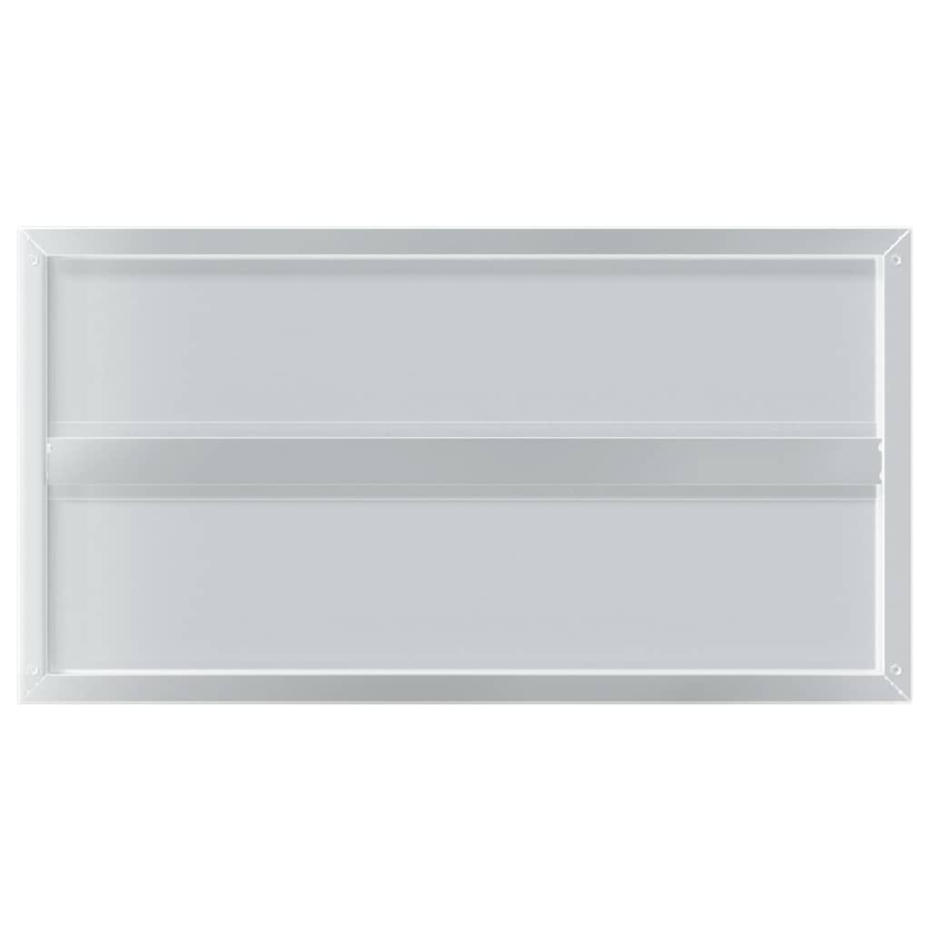 Étagères murales 2 pcs 75x40 cm argenté acier inoxydable - XIOS