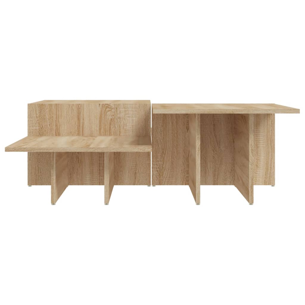Tables basses 2 pcs Chêne sonoma Bois d'ingénierie - XIOS