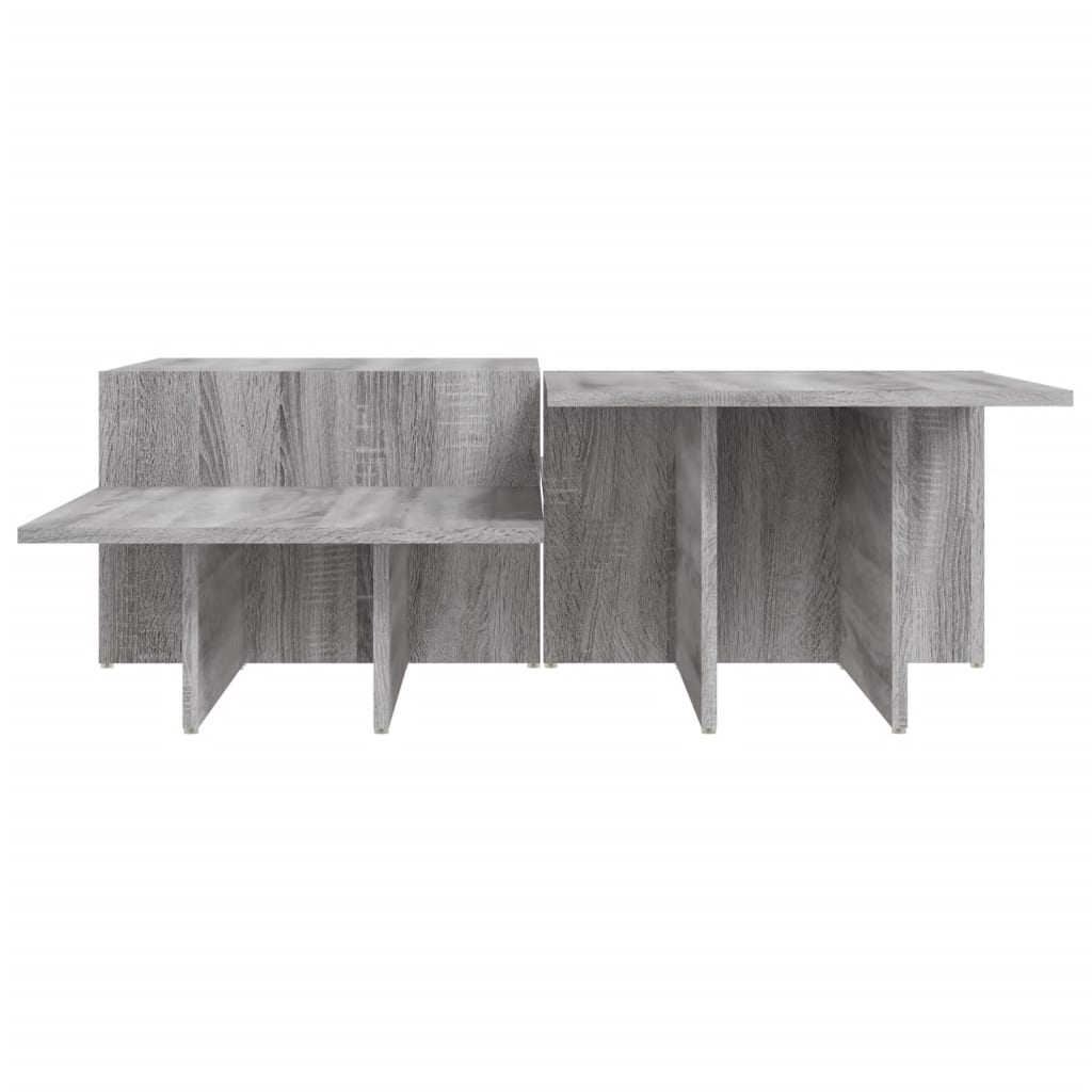 Tables basses 2 pcs Sonoma gris Bois d'ingénierie - XIOS