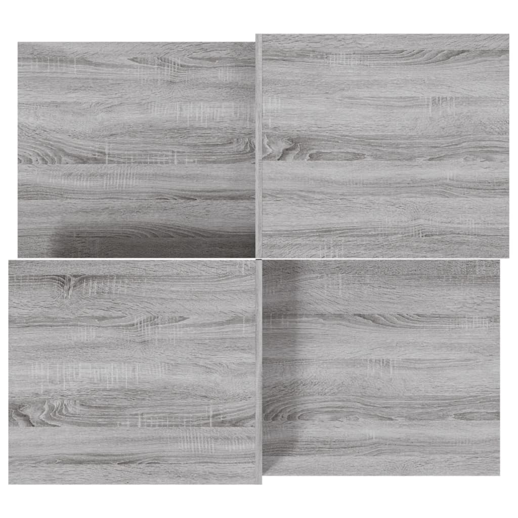 Tables basses 2 pcs Sonoma gris Bois d'ingénierie - XIOS