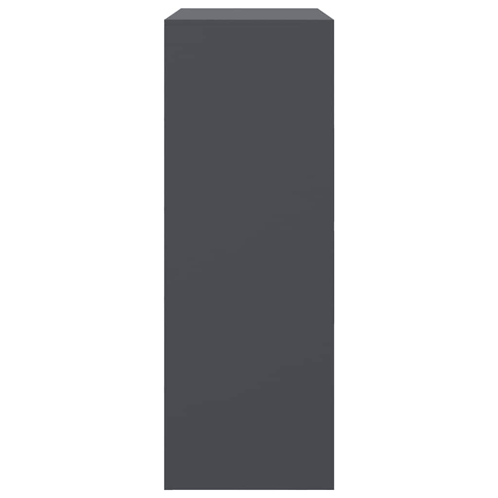 Buffet anthracite 67x39x107 cm acier - XIOS