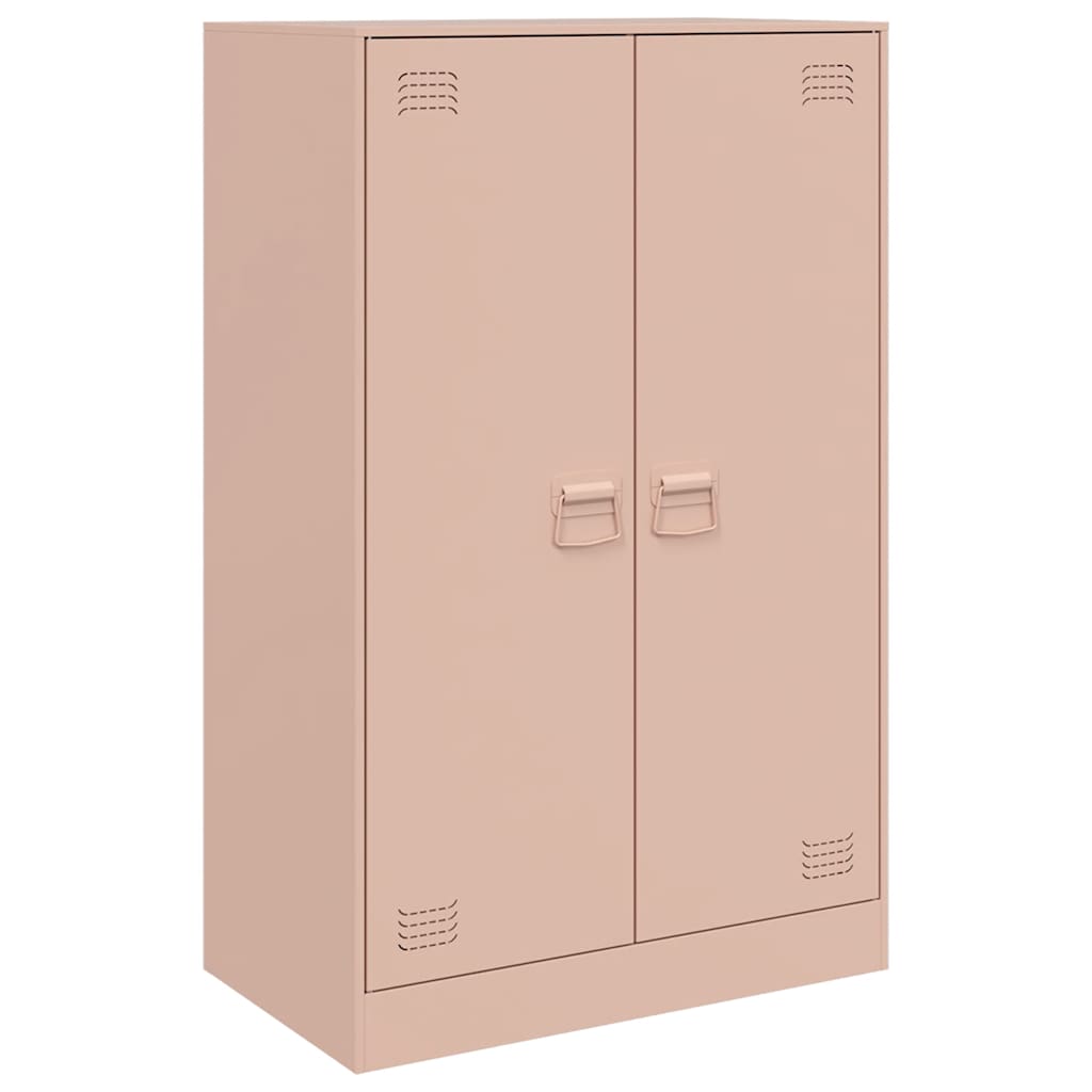 Buffet rose 67x39x107 cm acier - XIOS